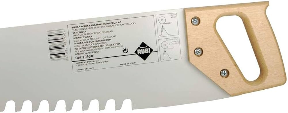 SERRUCHO WIDIA 70930 RUBI P/BLOQUE CCA