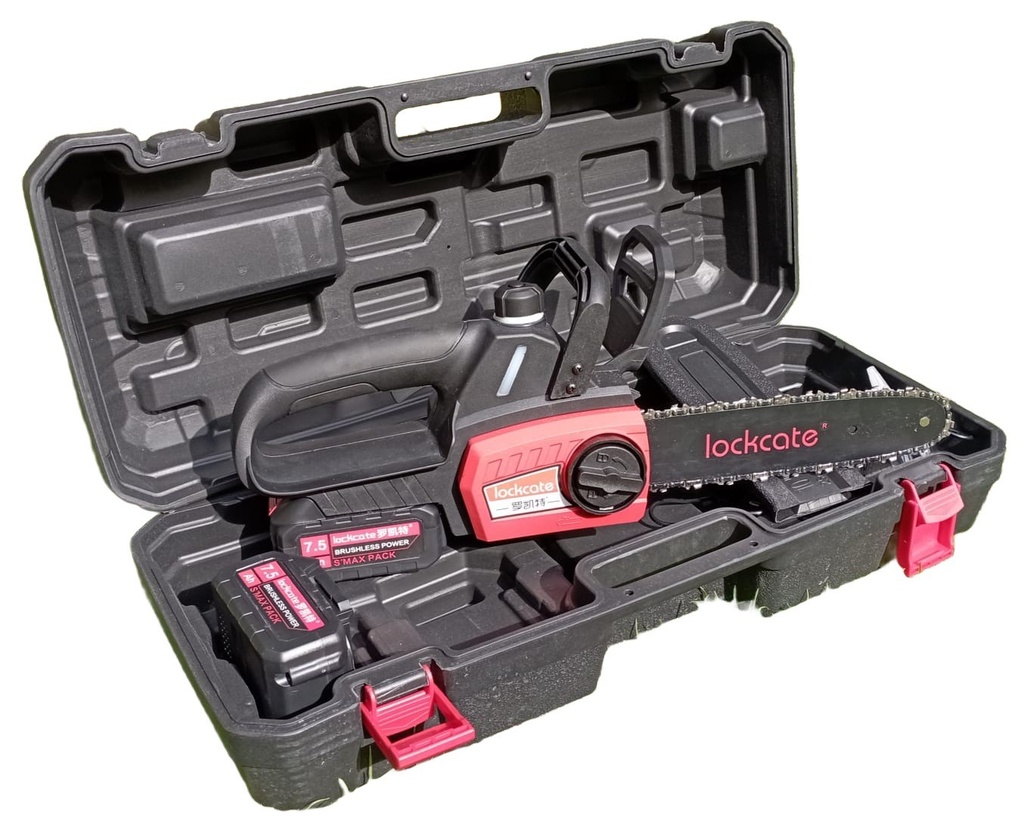 Mini Motosierra 2 Bat. 21v Espada 10" 7,5Ah. Maletin (FY8099)