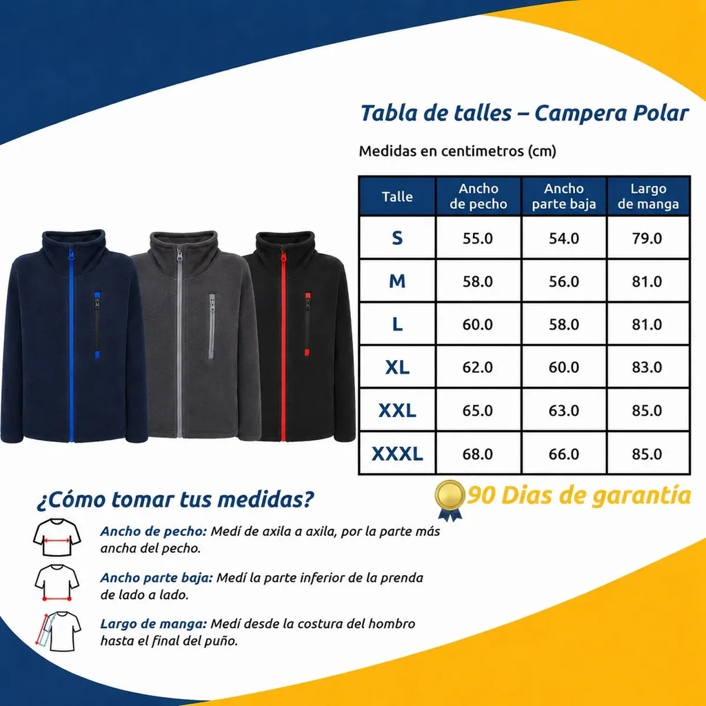CAMPERA MicroPolar Ranger Wurth Ngo.Rojo Talle L
