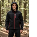 CAMPERA Wurth Neopreno Hybrid Talle M (Negra-Rojo)
