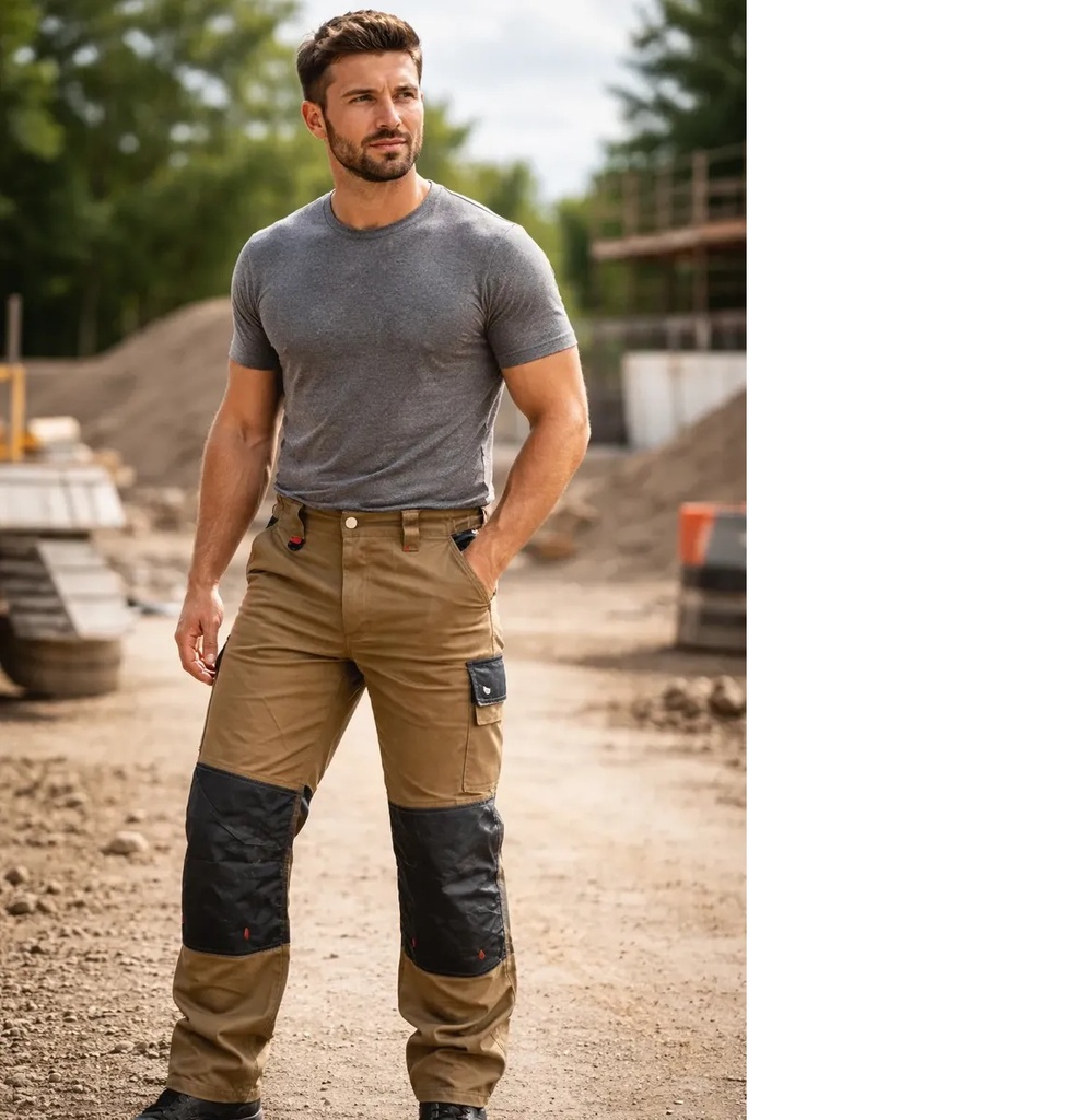 PANTALON Tactical Pro WURTH Beige Talle XXL