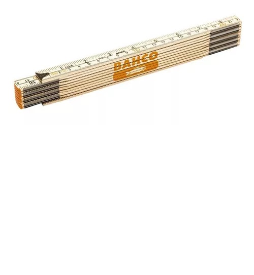 METRO Plegable De Madera 2 Mt. BAHCO WR2 MM
