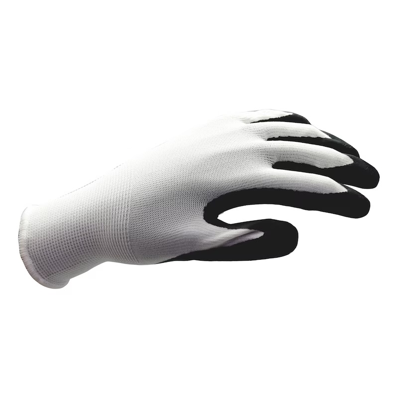 GUANTE LATEX BLANCO-NEGRO WURTH (T.10)
