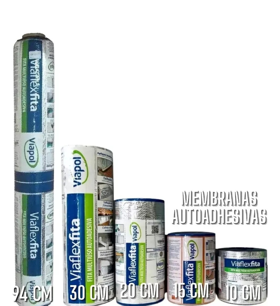 ROLLO MEMBR. AUTOADHESIVA 0,15x10Mt. VIAFLEX FITA
