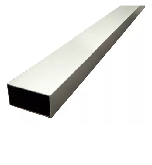 TUBULAR ALUMINIO *ENTERO* 50x25mm. x 6,40Mt.