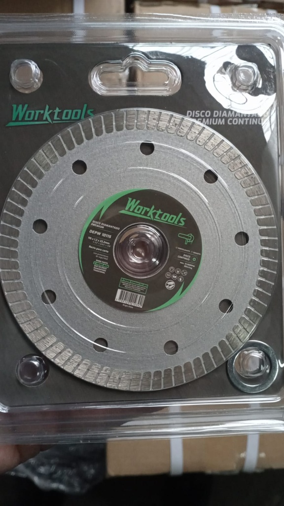 DISCO DIAM.PORCELANATO  P/C 4.1/2 WORKTOOLS