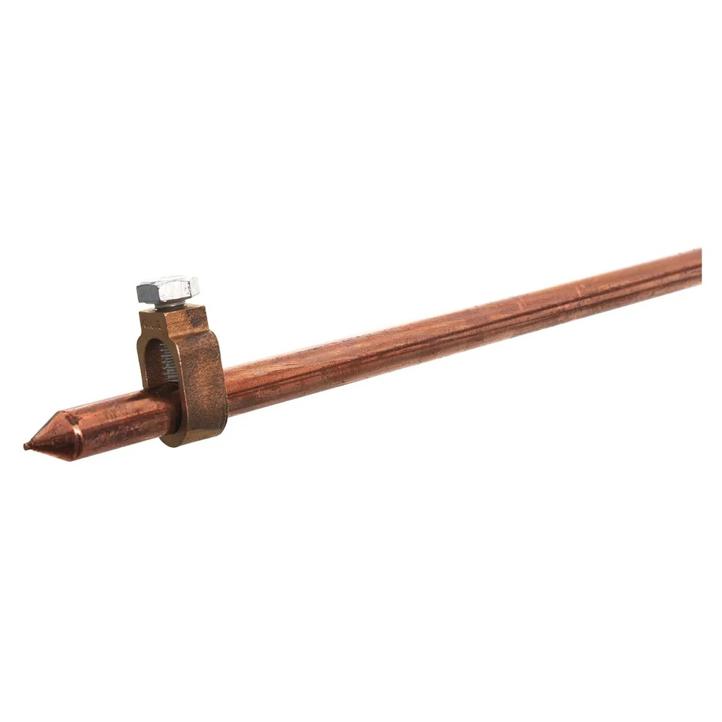 JABALINA COBRE 12mm. C/CONECTOR 1,50 Mt.
