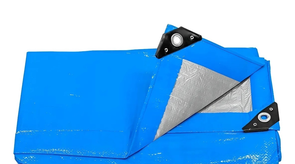 LONA POLIETIL. AZUL 4 x 5 Mts. PRETUL