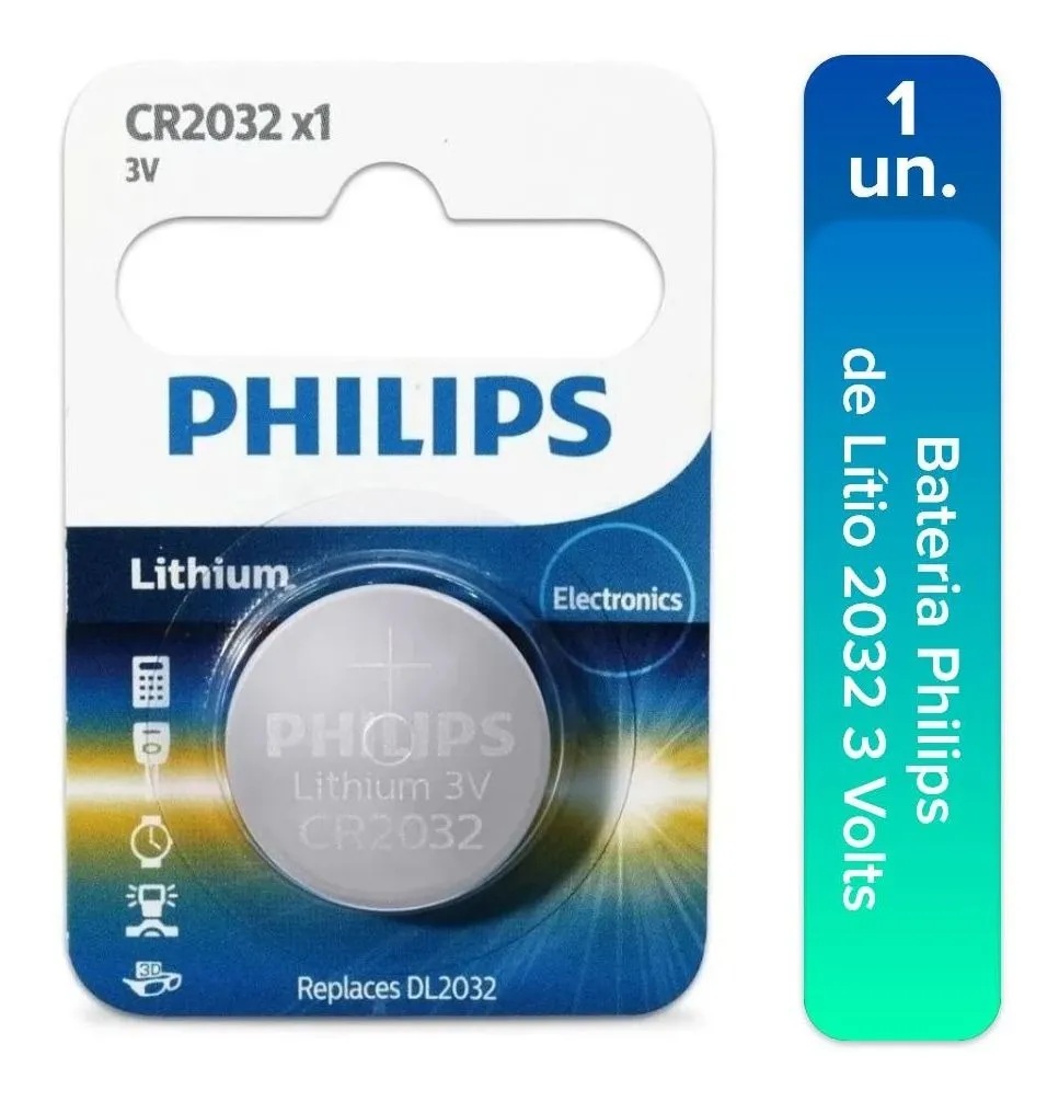 PILA LITIO PHILIPS X 1 CR2032