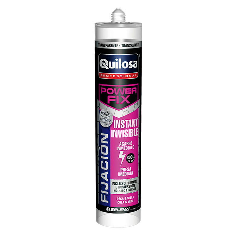 ADHESIVO MS POWERFIX  295 GR TRANS. QUILOSA