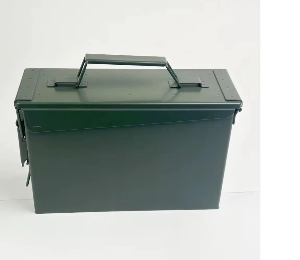 CAJA METAL HERMET.VERDE RIDGELINE 10104 28x10x18