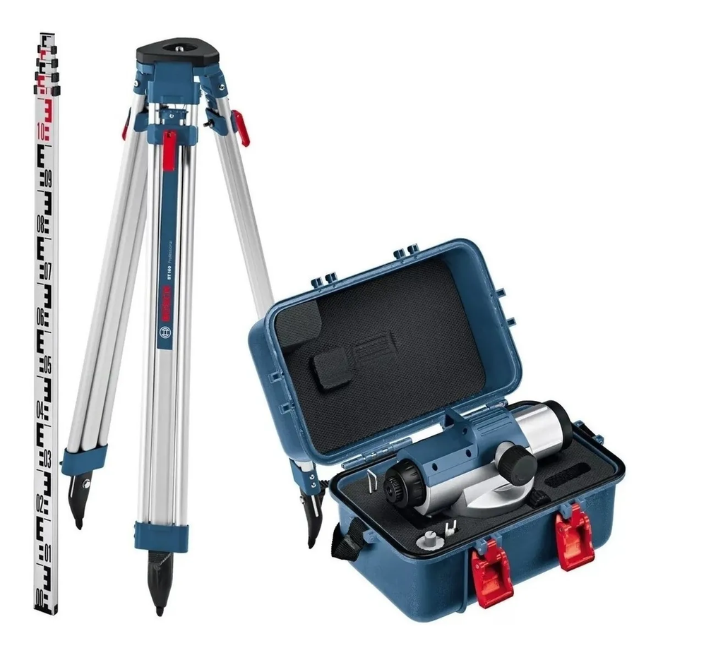 Kit Nivel Óptico Gol26D + TrÌpode BT160 + Regla GR500 Bosch