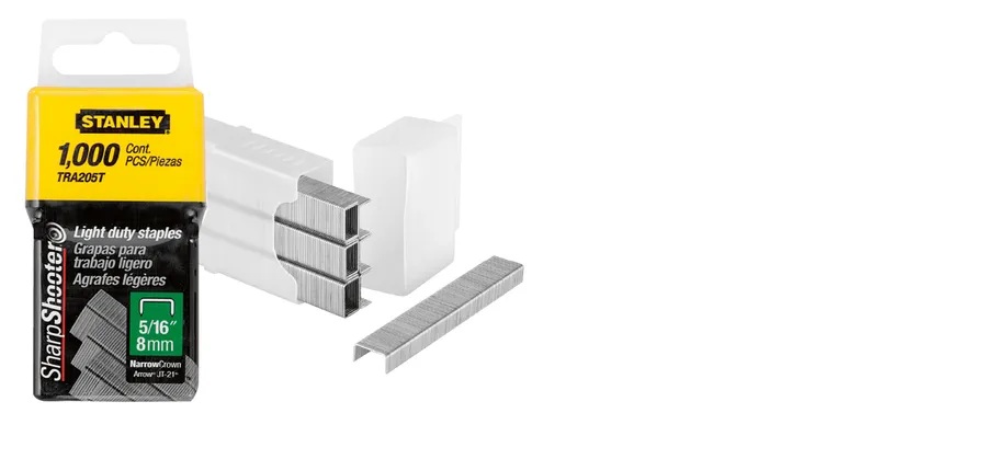 CAJA GRAMPA 1000 UN. 5/16" LIGHT P/TR45 STANLEY