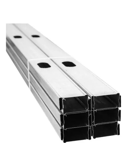 MONTANTE CHAPA GALV. C.26 70mm. x 3,00 Mt