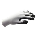 GUANTE LATEX BLANCO-NEGRO WURTH (T.10)