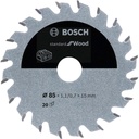 DISCO WIDIA P/MADERA 85mm. x20d.  BOSCH 2608 837 666