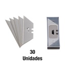 HOJA TRINCHETA TOUGHBUILT 30 Un. TB-H4S30-80